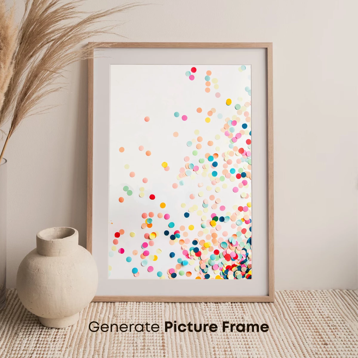Confetti Symphony: Colorful Celebration Dots - Image 7