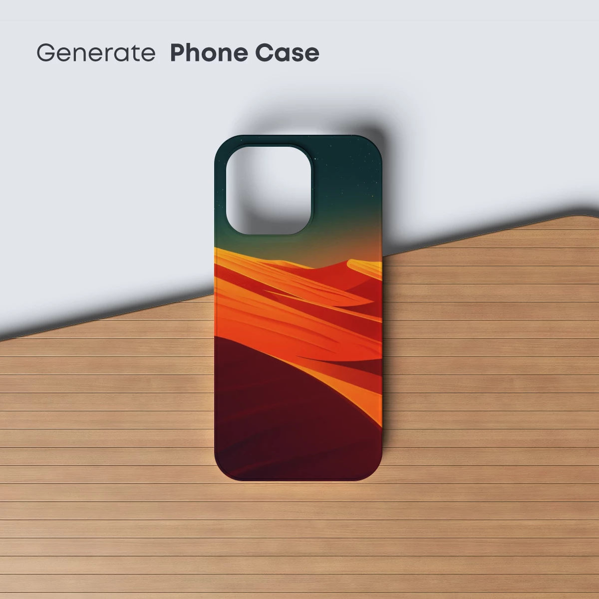 Desert Dreamer: Solitary Wanderer Under a Cosmic Sun - Image 3