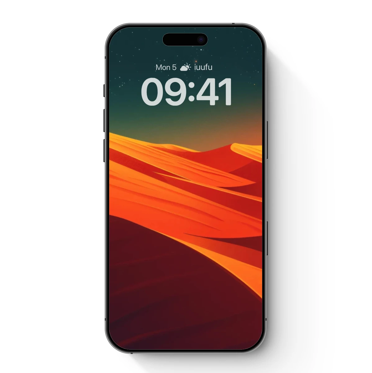 Desert Dreamer: Solitary Wanderer Under a Cosmic Sun