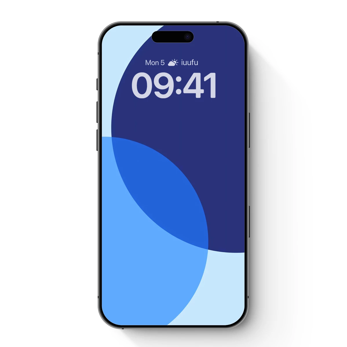 Blue Harmony: Geometric Elegance in Abstract Form