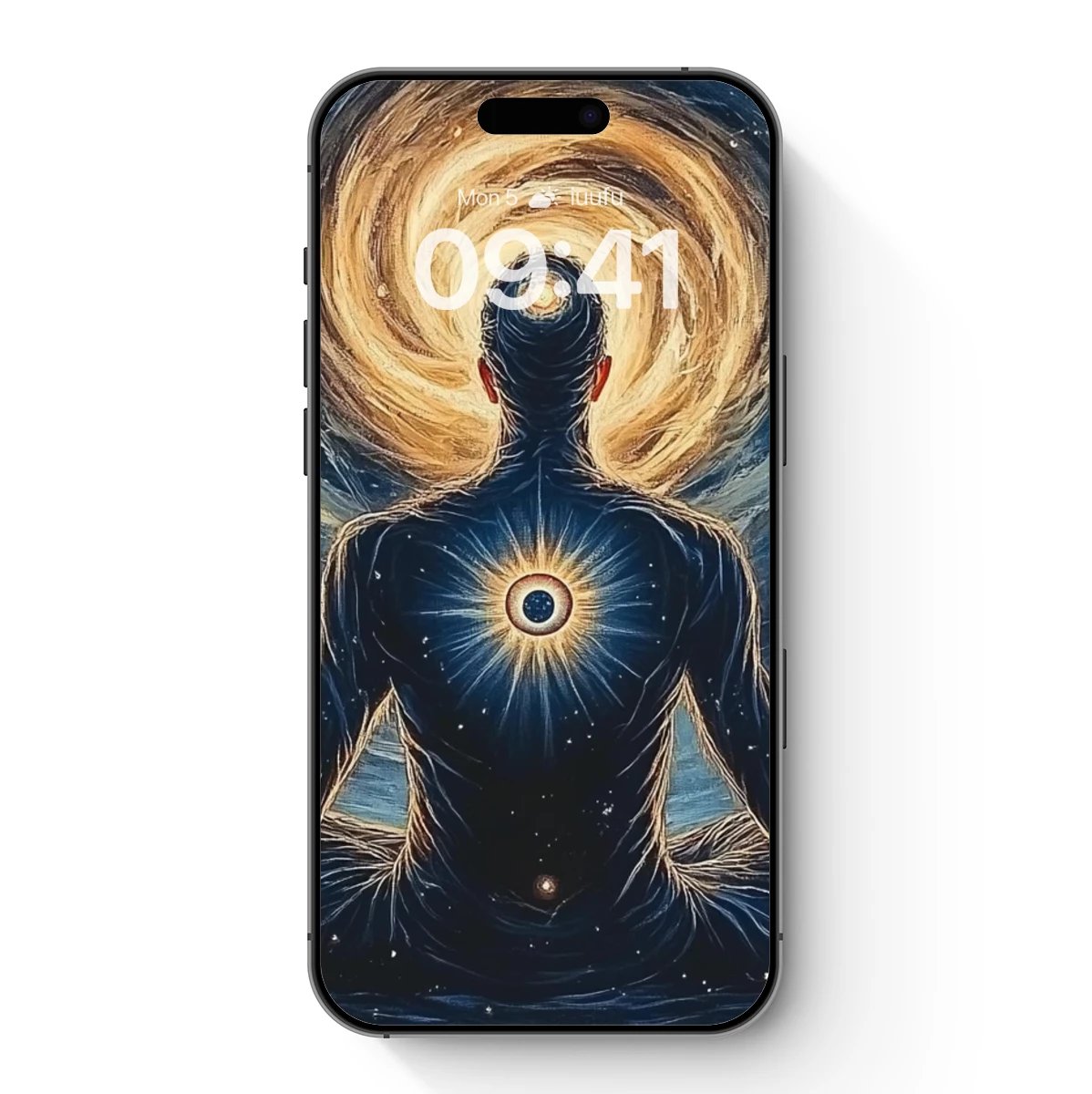 Cosmic Meditator: Fusion of Spirit and Stars