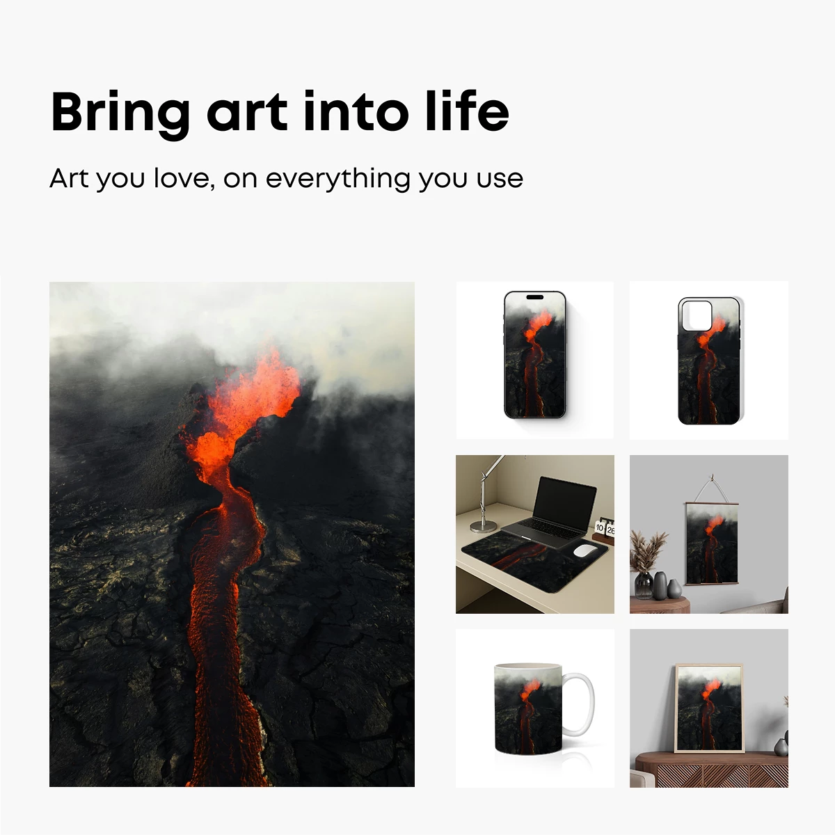 Lava's Fiery Embrace: Nature's Raw Power - Image 2