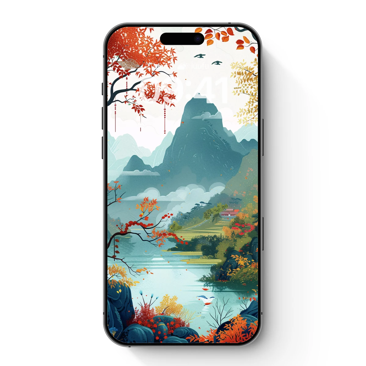 Autumnal Serenity: A Landscape Symphony