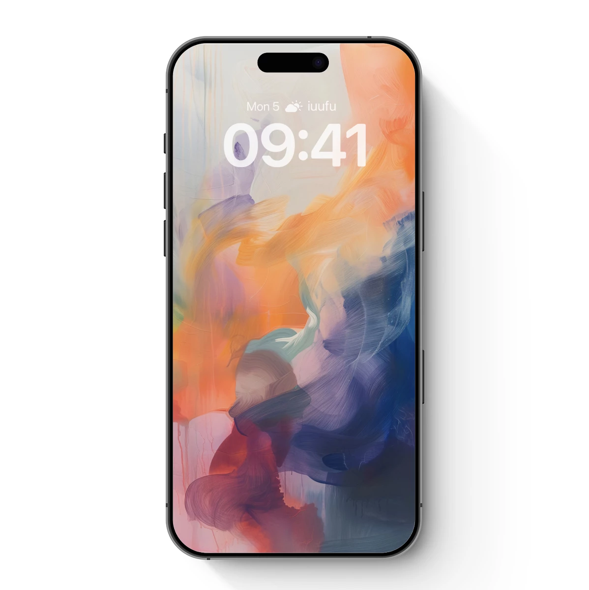 Abstract Symphony in Brushstrokes