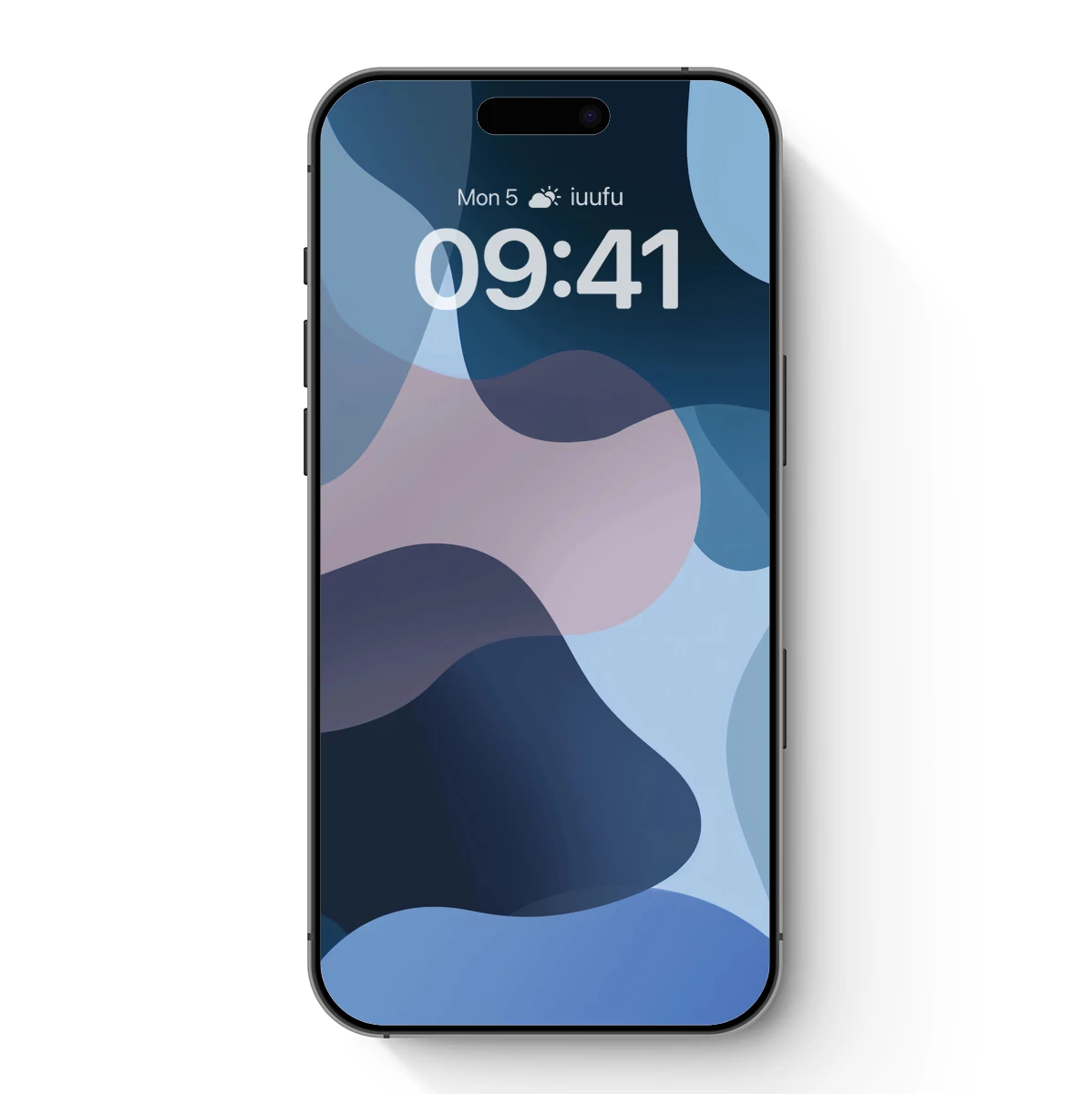 Fluid Blues: Abstract Waves in Harmony