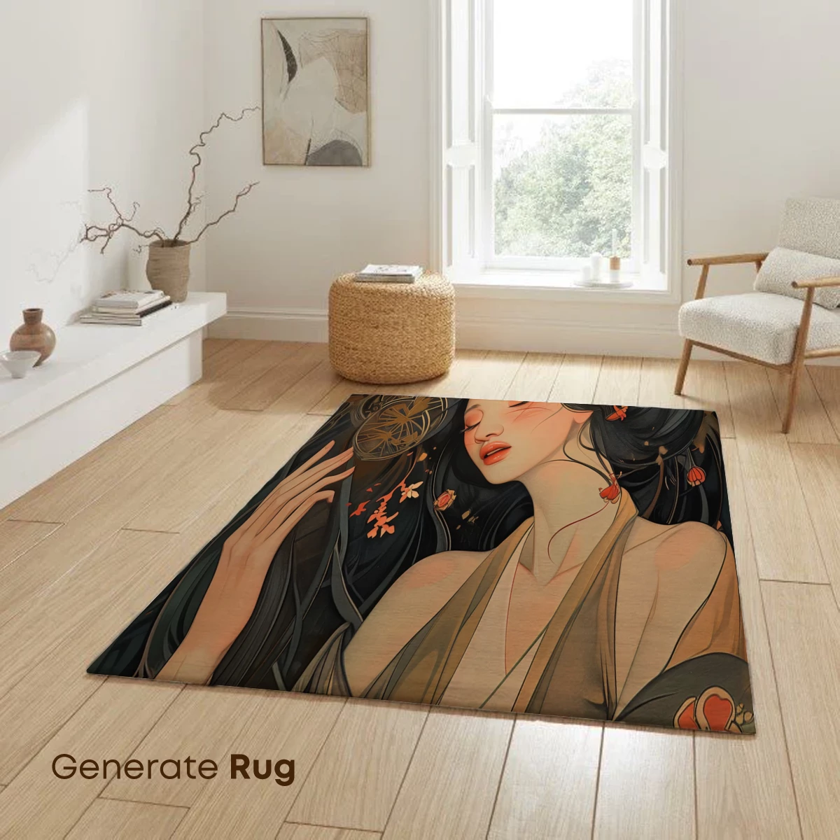 Eternal Blossom: A Geisha's Dream in Bloom - Image 6