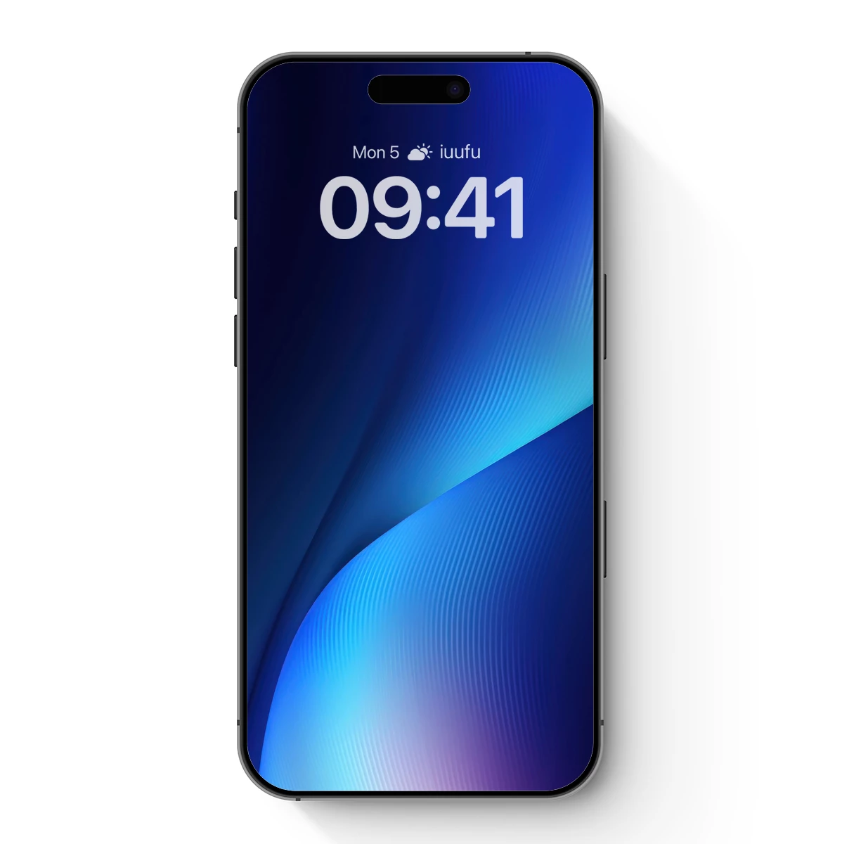 Blue Gradient Odyssey: Abstract Flow