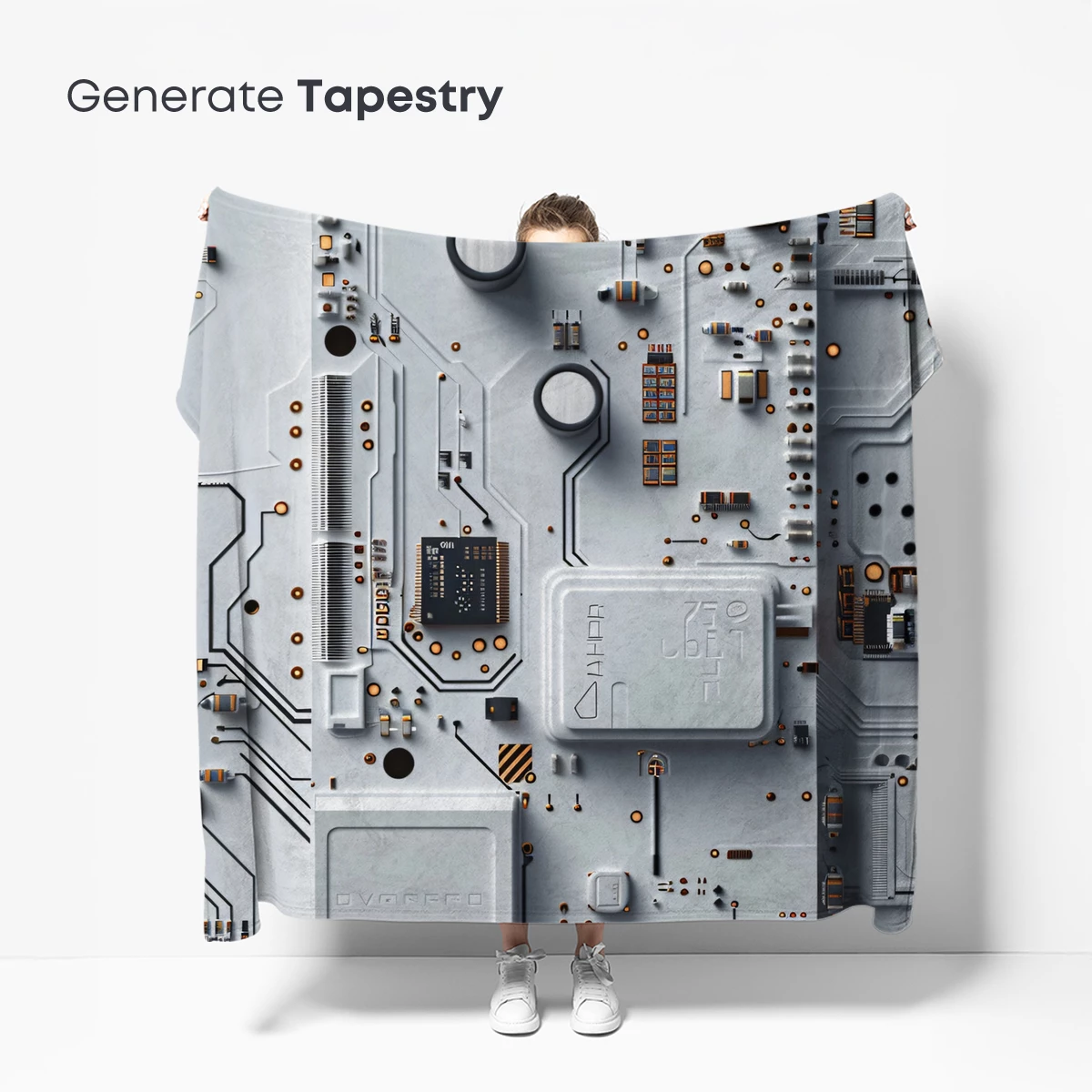 Circuit Symphony: Futuristic Tech Artistry - Image 5