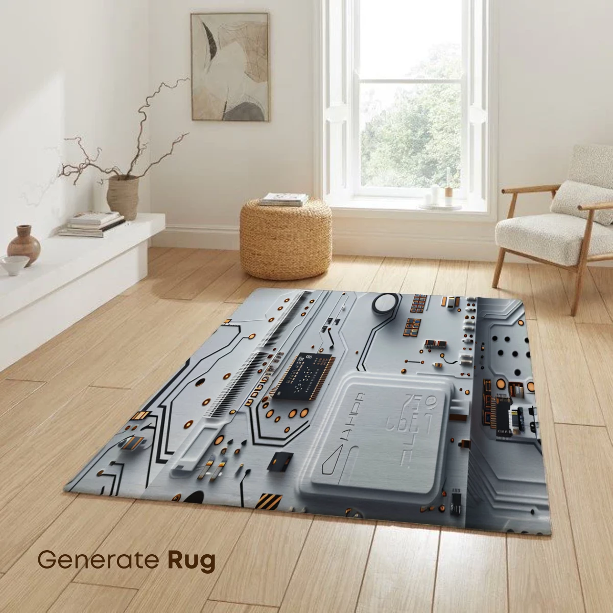 Circuit Symphony: Futuristic Tech Artistry - Image 6