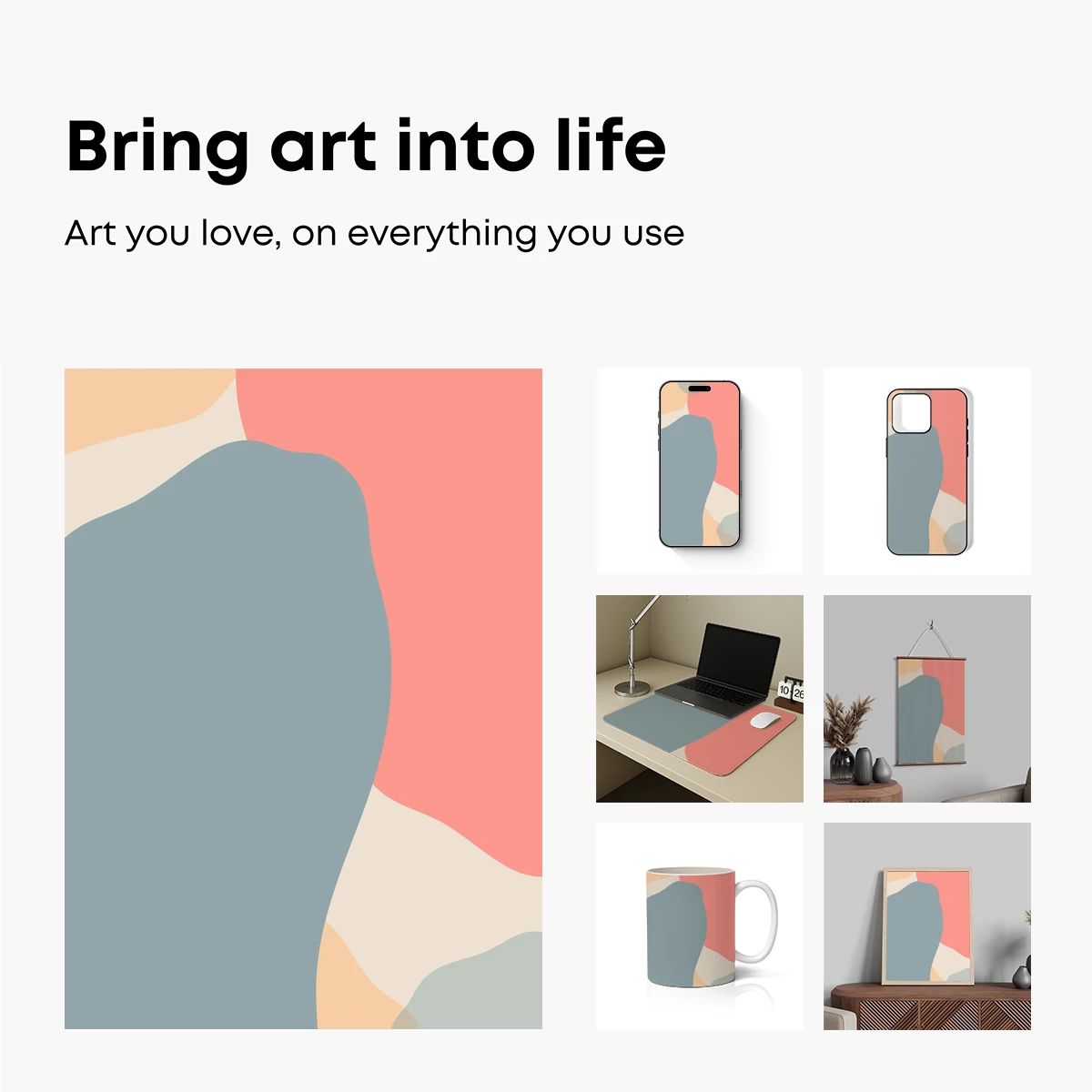 Abstract Color Fusion: Modern Palette Harmony - Image 2