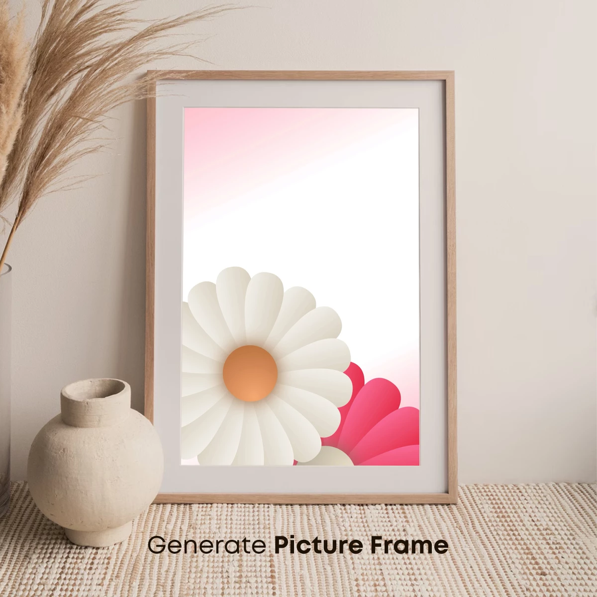 Blossom Duo: Modern Floral Elegance - Image 7