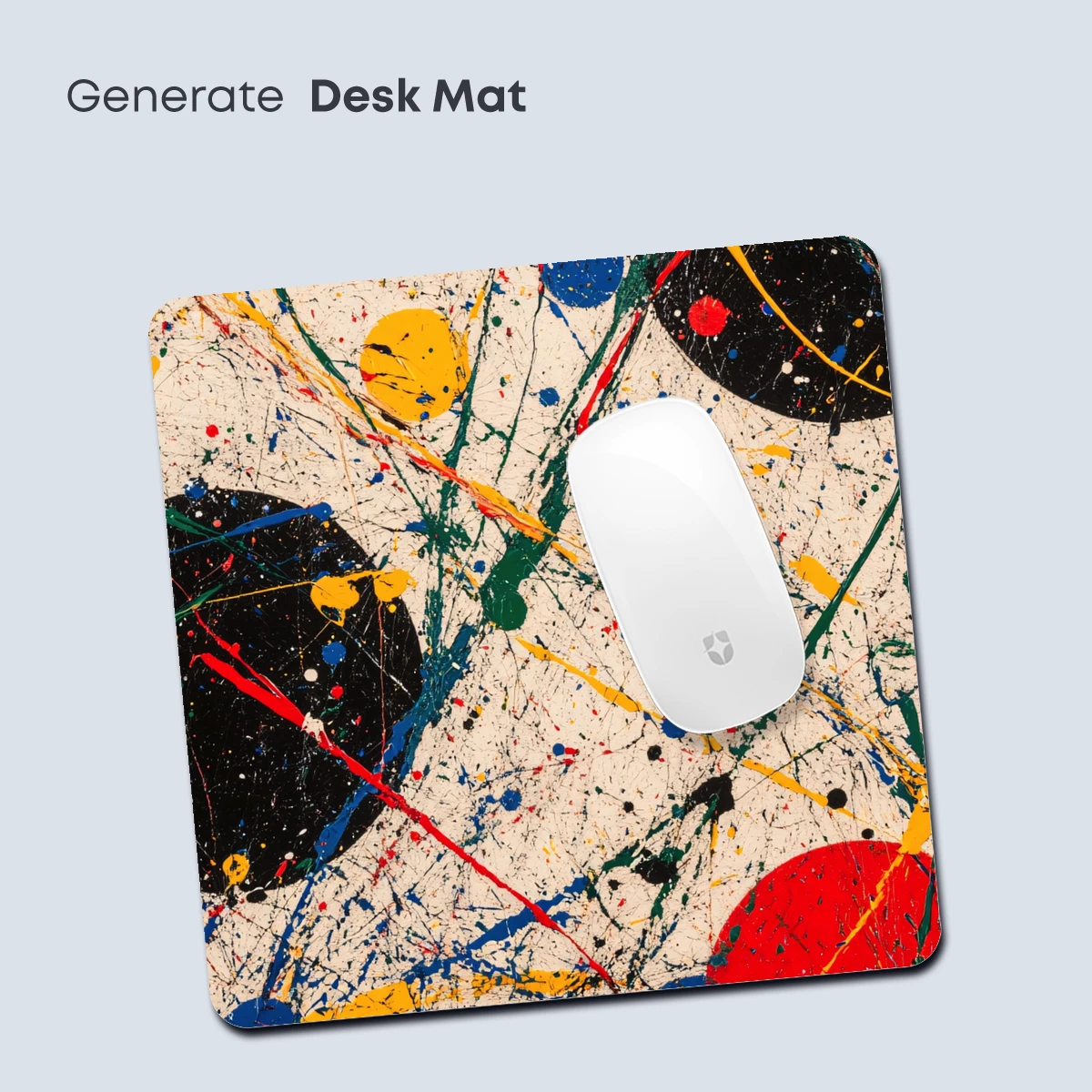 Abstract Splash Symphony: Pollock's Digital Reimagining - Image 4