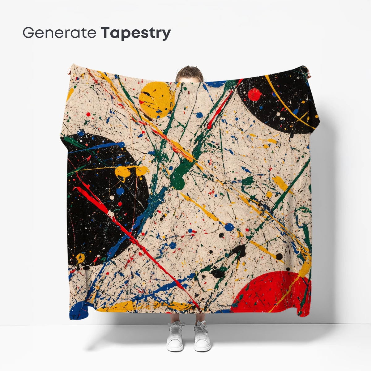 Abstract Splash Symphony: Pollock's Digital Reimagining - Image 5