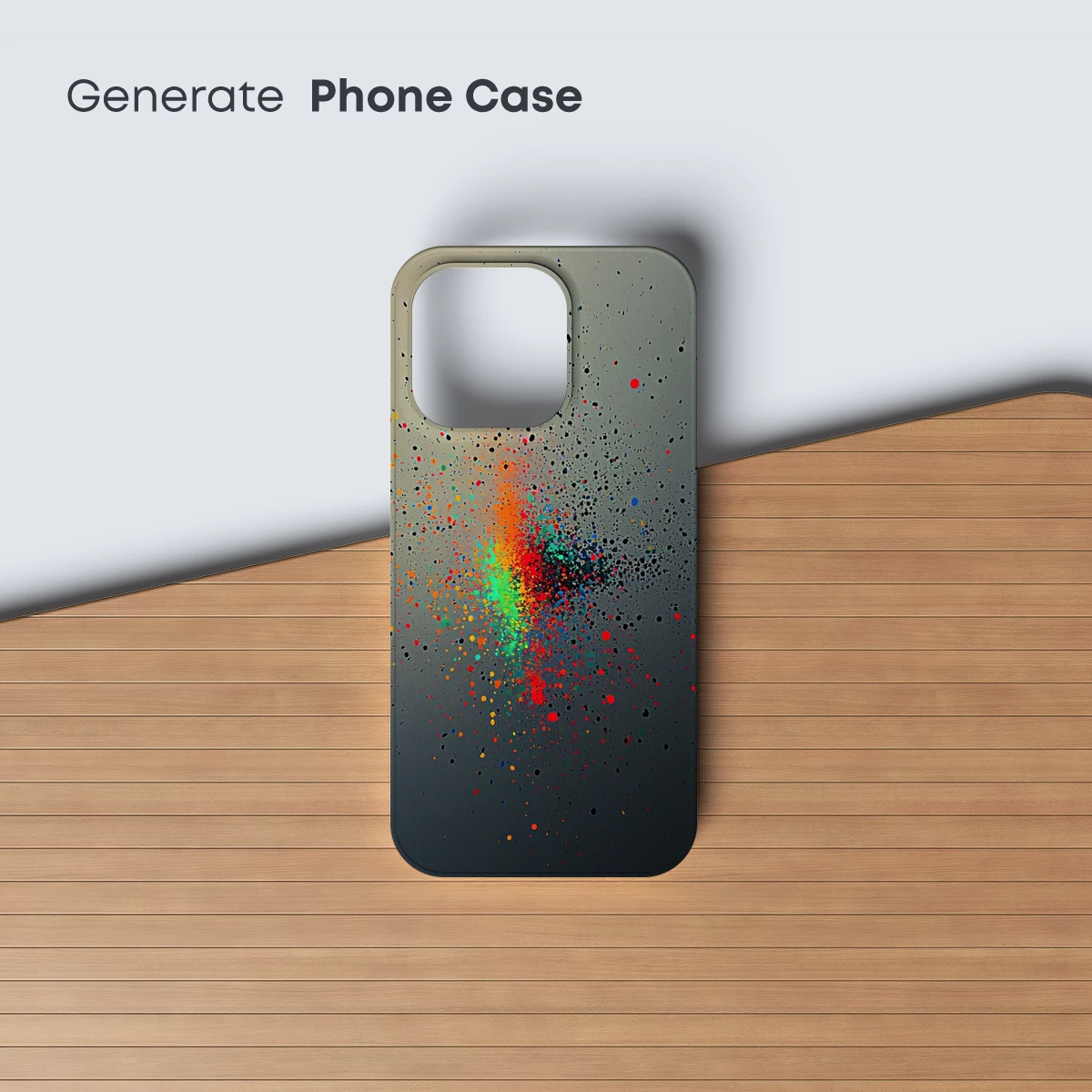 Explosive Color Burst: Abstract Paint Splatter Art - Image 3