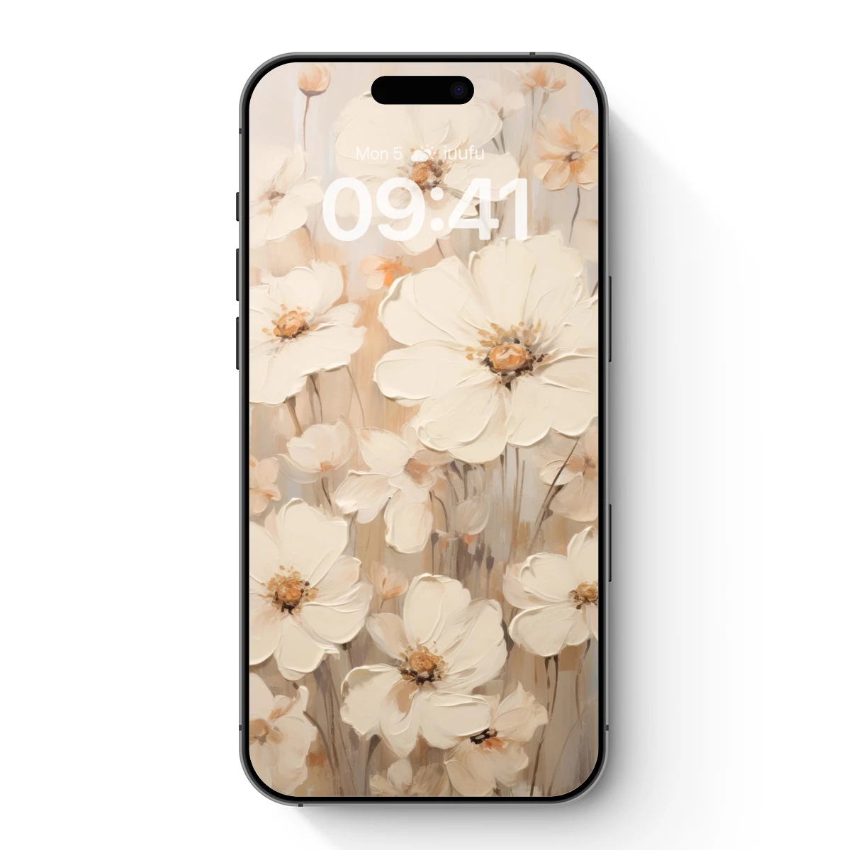 Ethereal Blooms: Soft White Floral Artistry