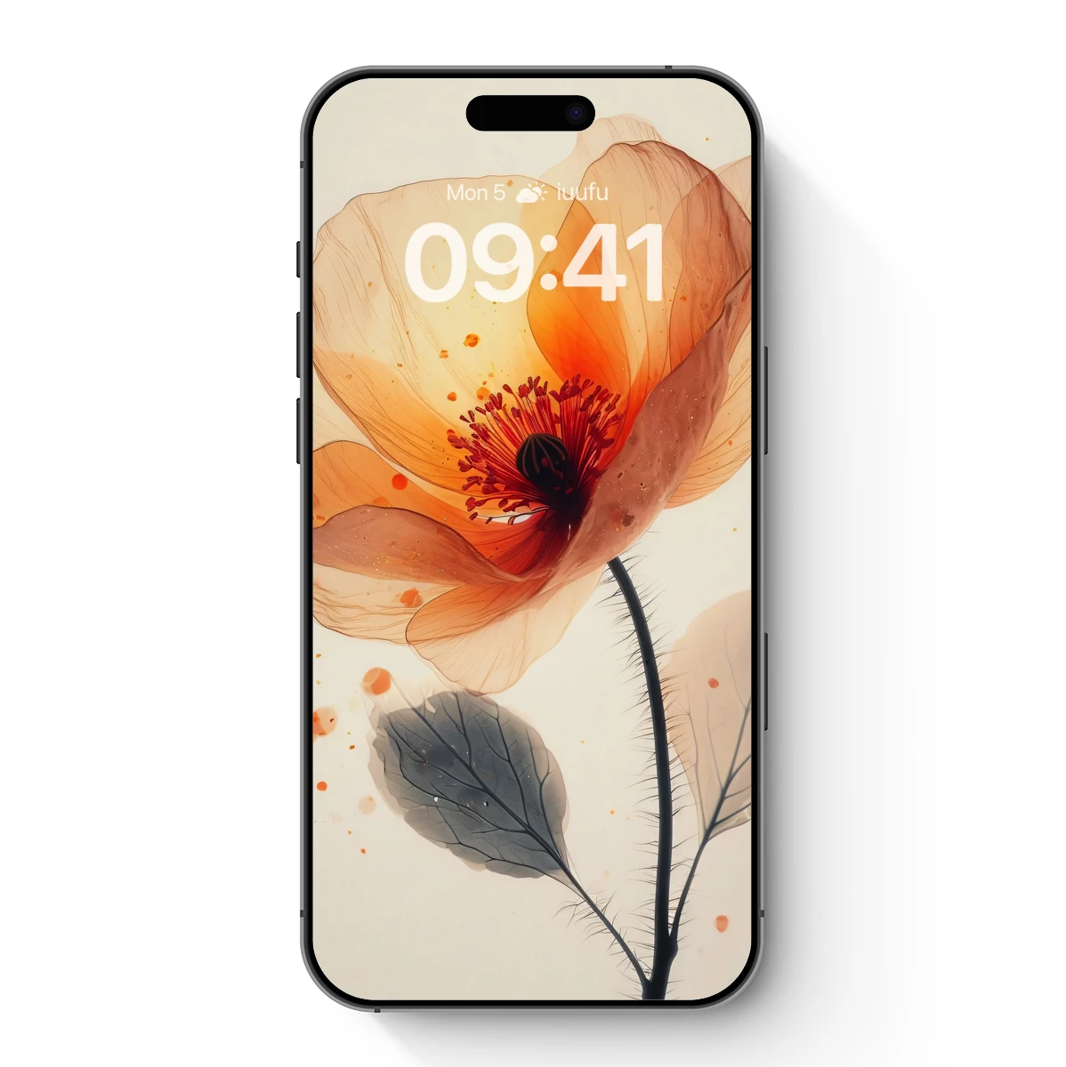 Translucent Poppy Elegance: Ethereal Floral Art Translucent Poppy Elegance: Ethereal Floral Art