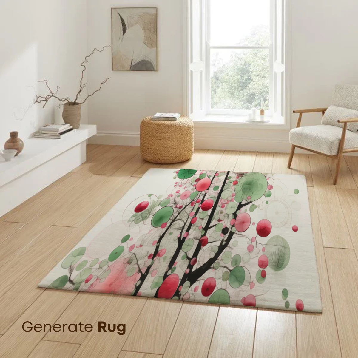 Blossom Bubble Tree: Abstract Floral Fantasy - Image 6