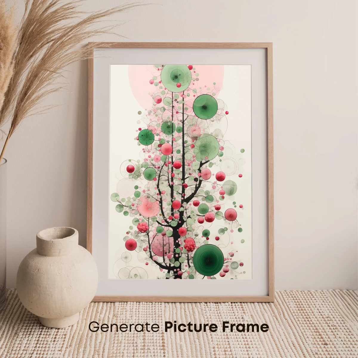 Blossom Bubble Tree: Abstract Floral Fantasy - Image 7