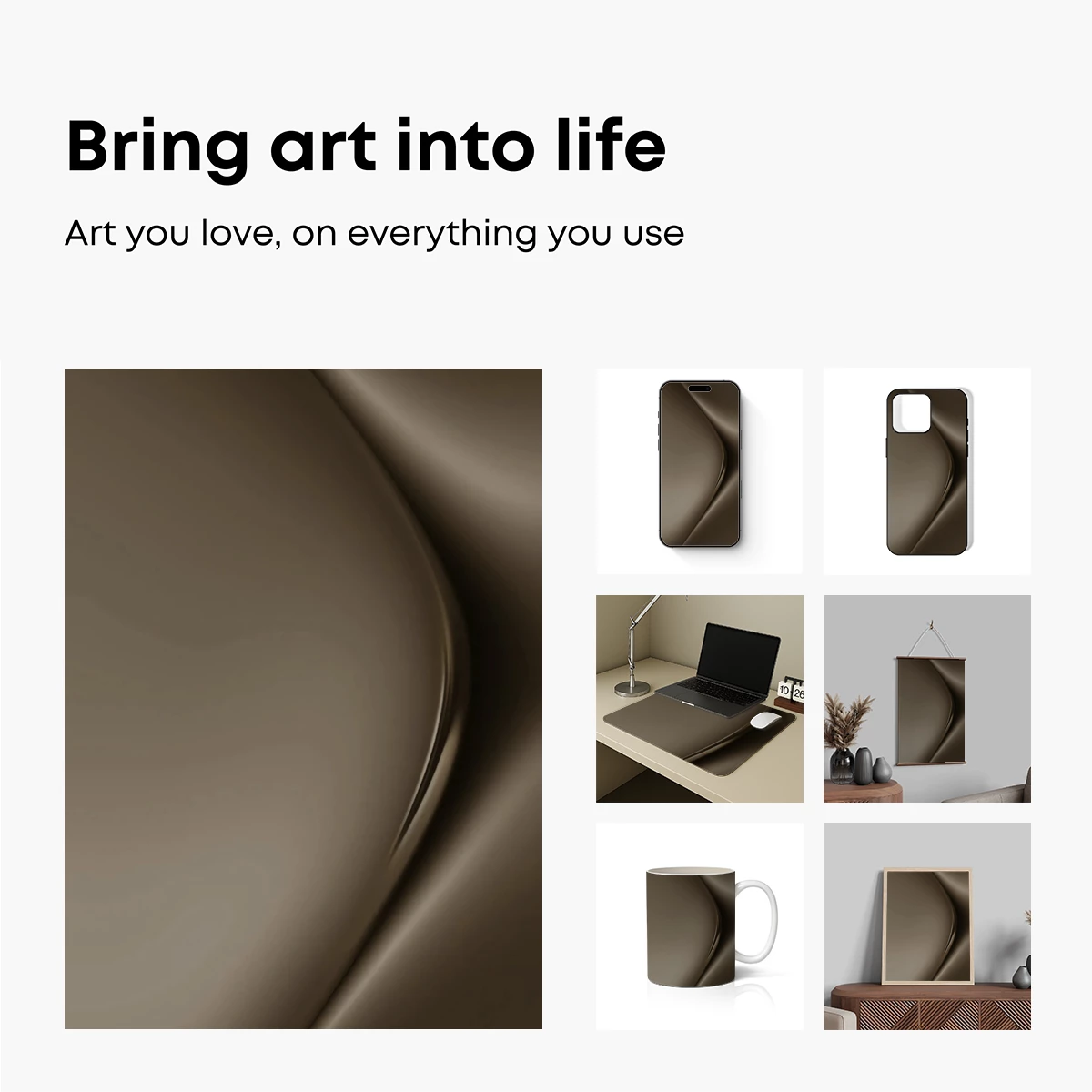 Elegant Silk Whisper: A Study in Soft Curves - Image 2