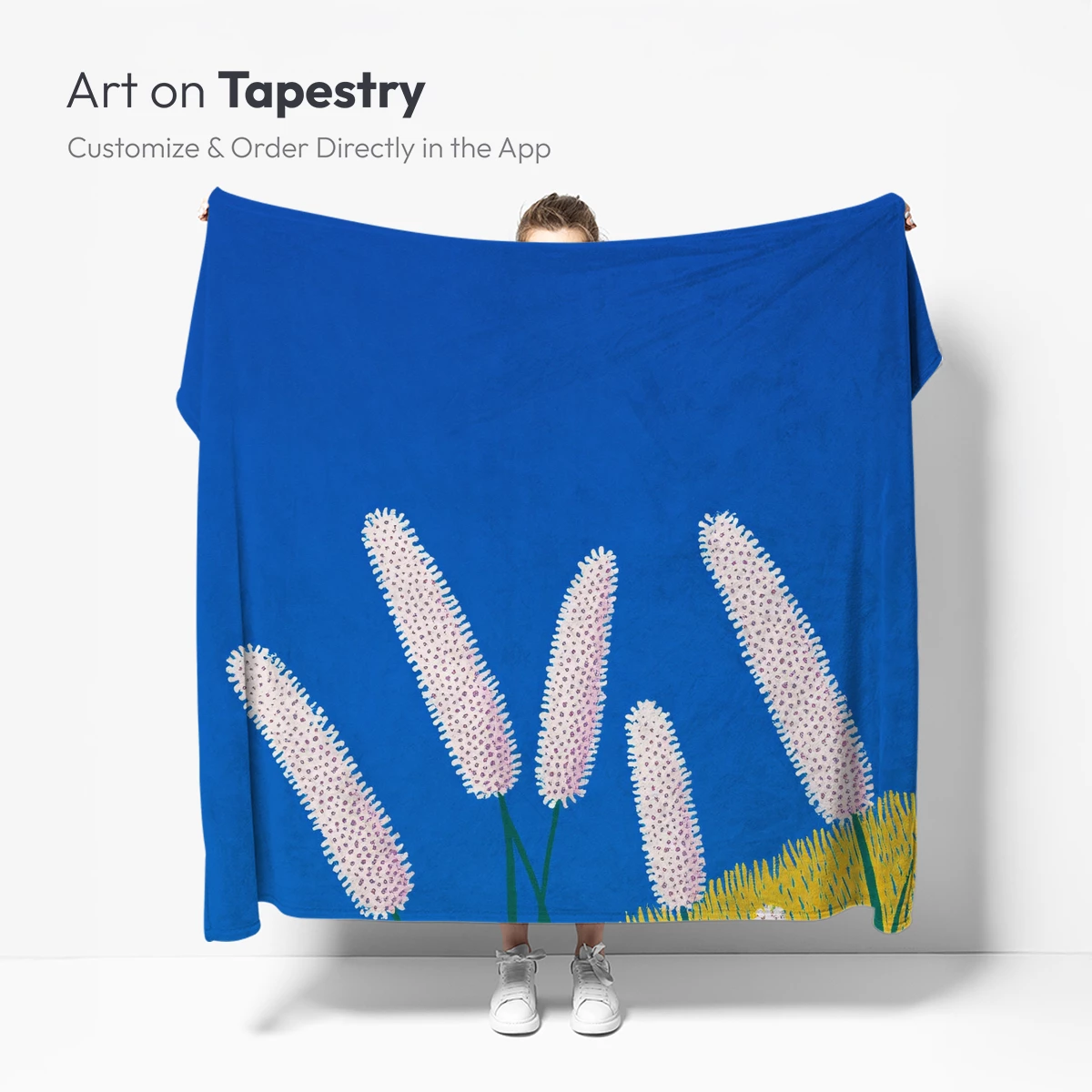 Cattail Serenity: Minimalist Nature Art - Image 4