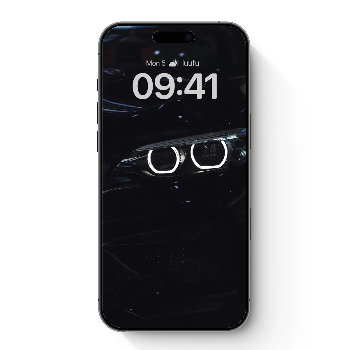 Glowing Angel Eyes in Shadow