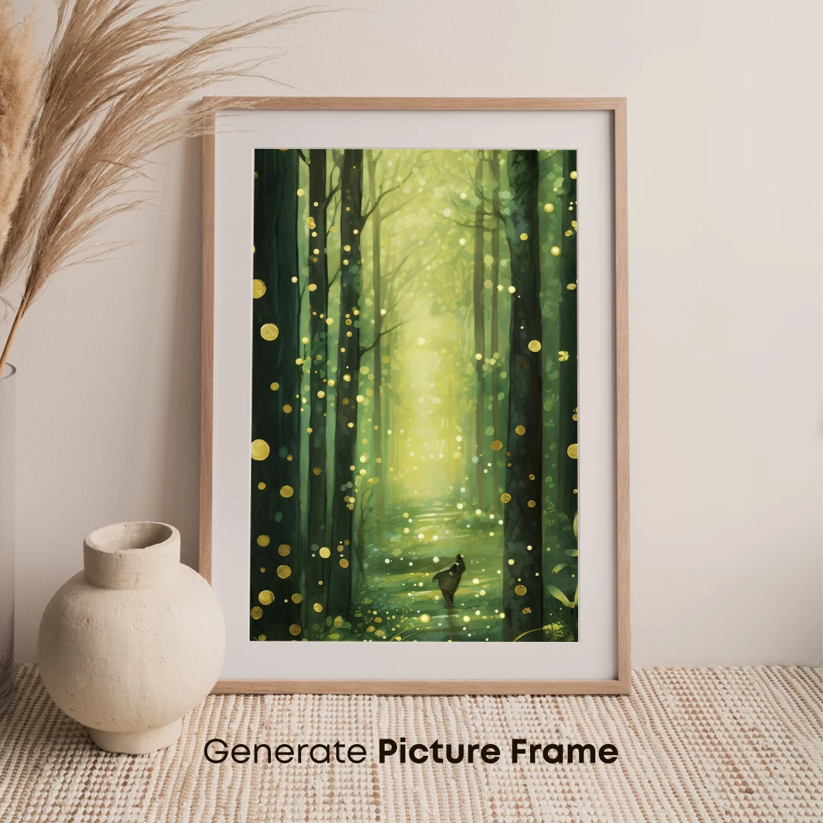 Enchanted Forest Glow: A Mystical Journey - Image 7