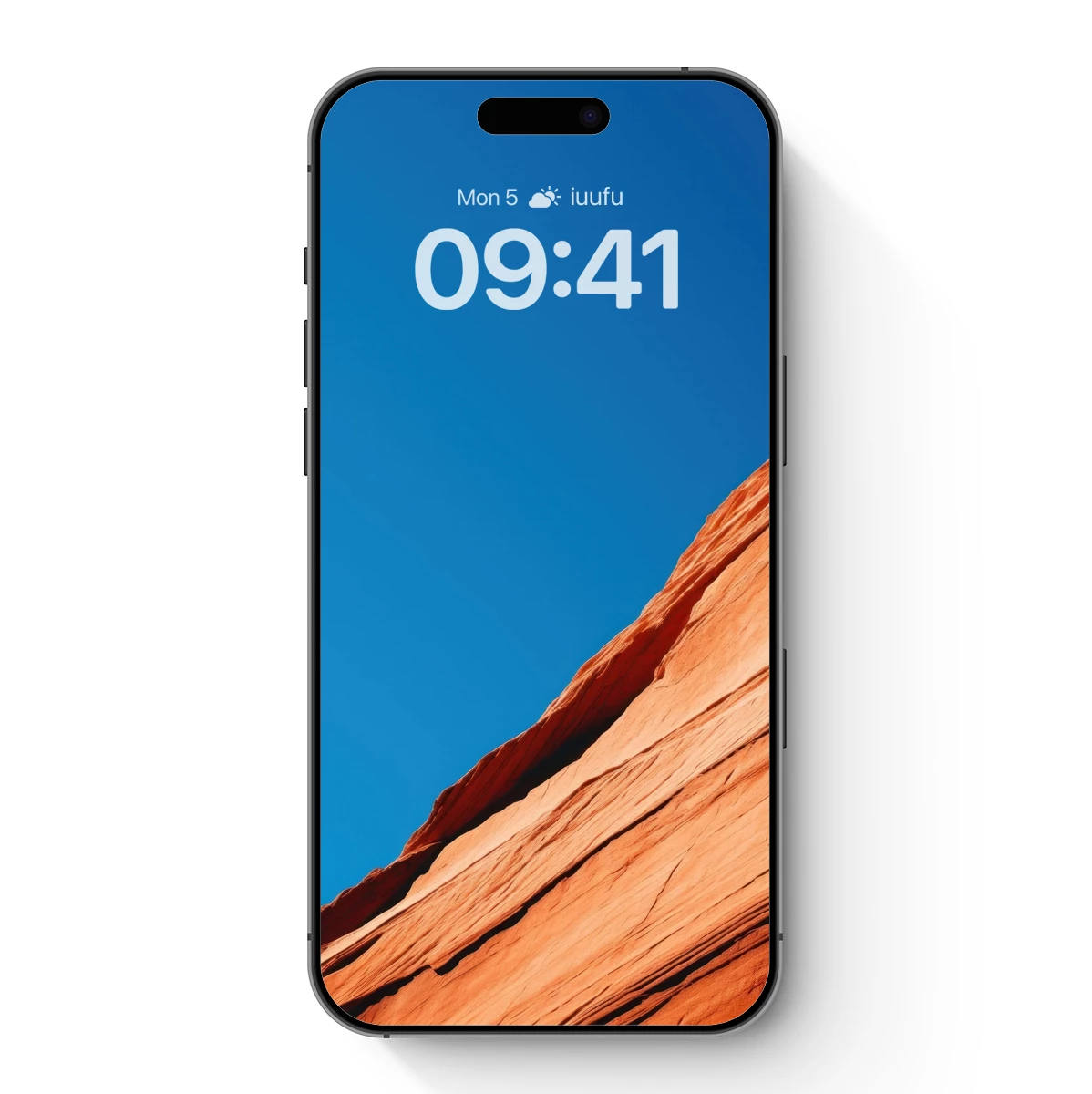 Desert Strata Under Azure Skies