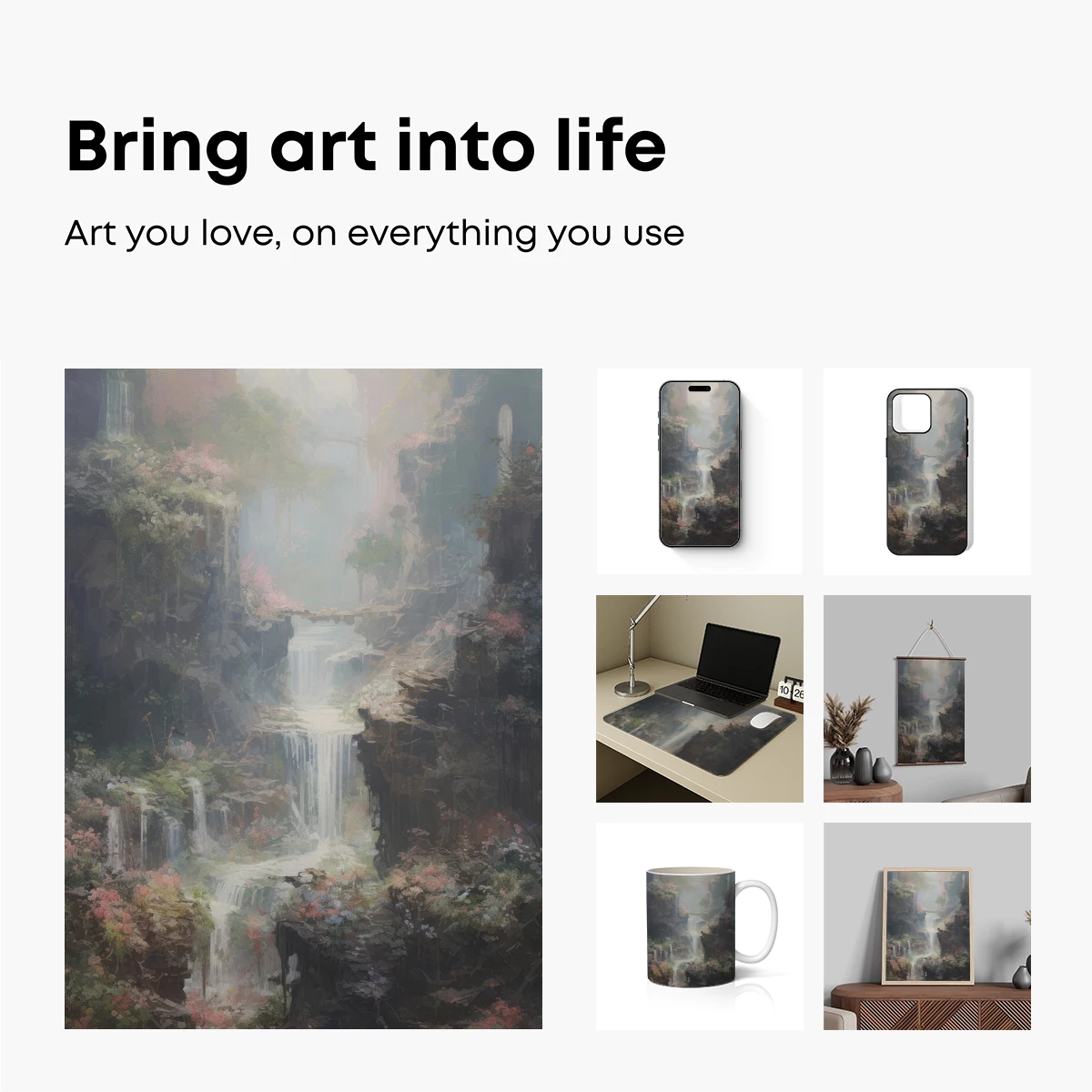 Enchanted Waterfall Oasis - Image 2