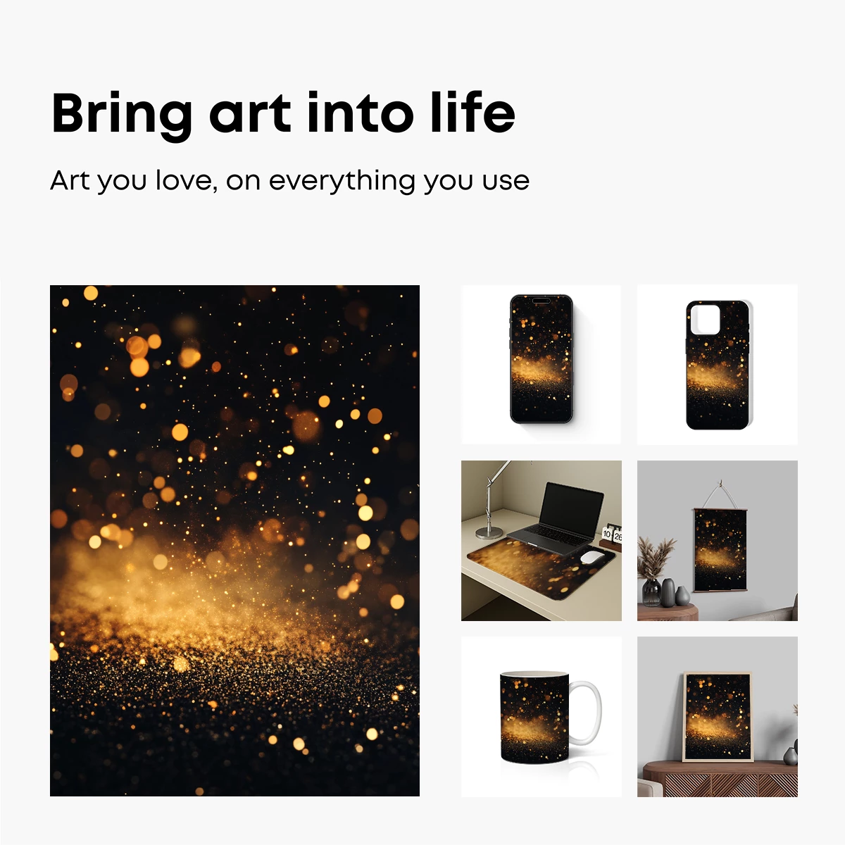 Golden Stardust Symphony - Image 2