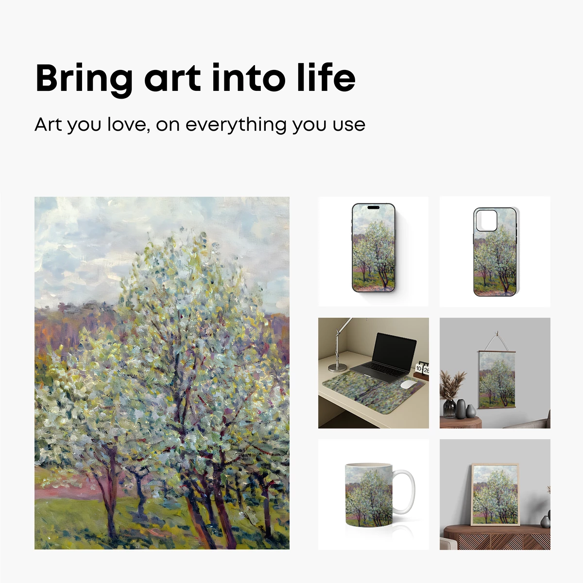 Impressionist Orchard Bloom - Image 2