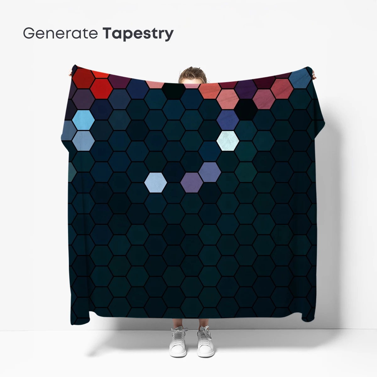 Hexagonal Twilight: A Gradient Odyssey - Image 5