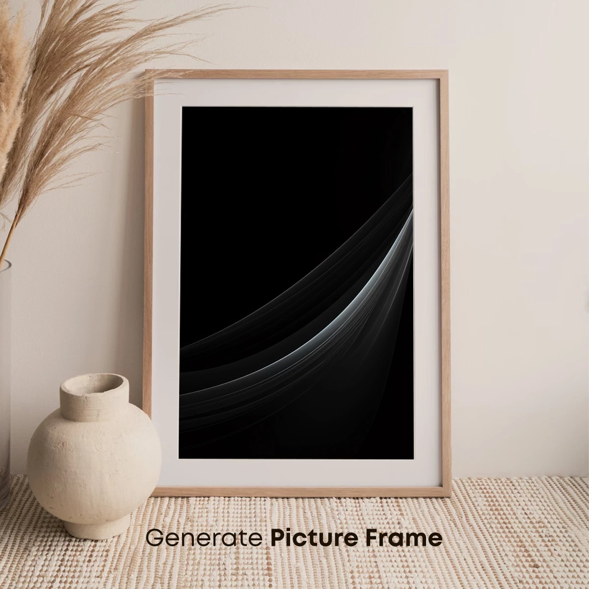Elegant Curves in Monochrome - Image 7