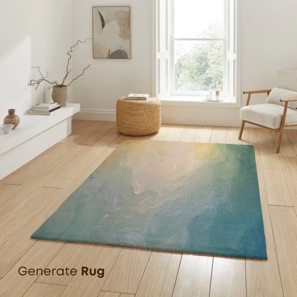 Ethereal Dawn: Abstract Oceanic Glow - Image 6