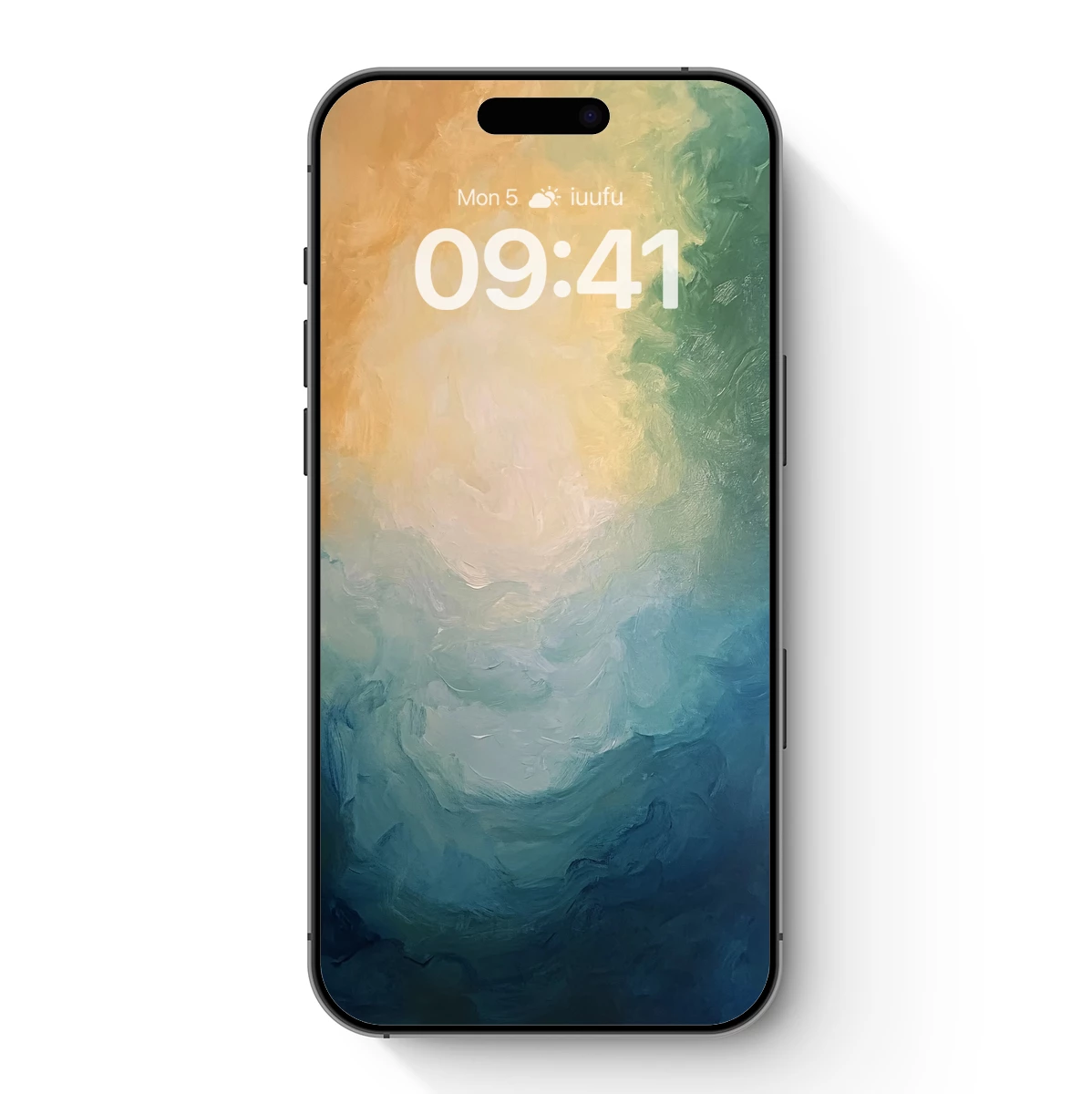 Ethereal Dawn: Abstract Oceanic Glow