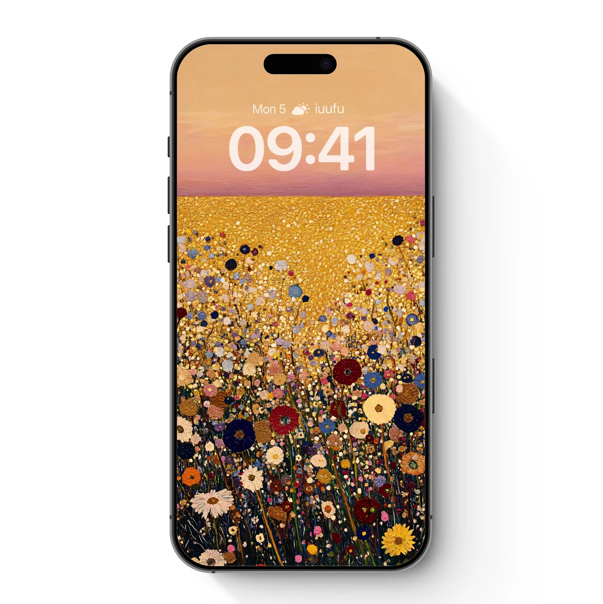 Golden Floral Symphony at Dusk