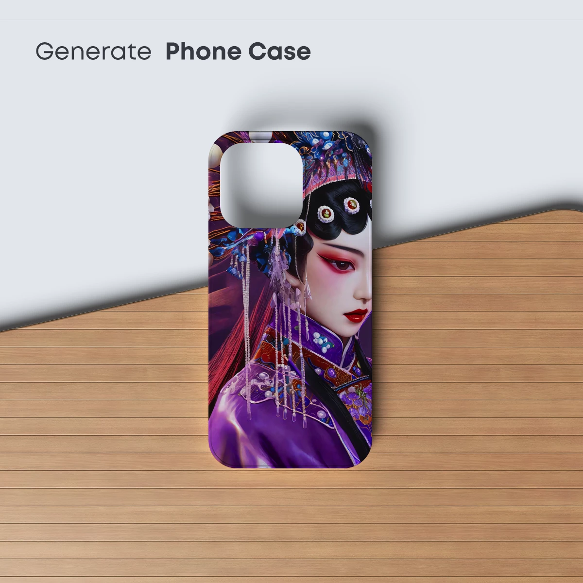 Elegant Purple Opera Muse: A Fusion of Tradition and Fantasy - Image 3