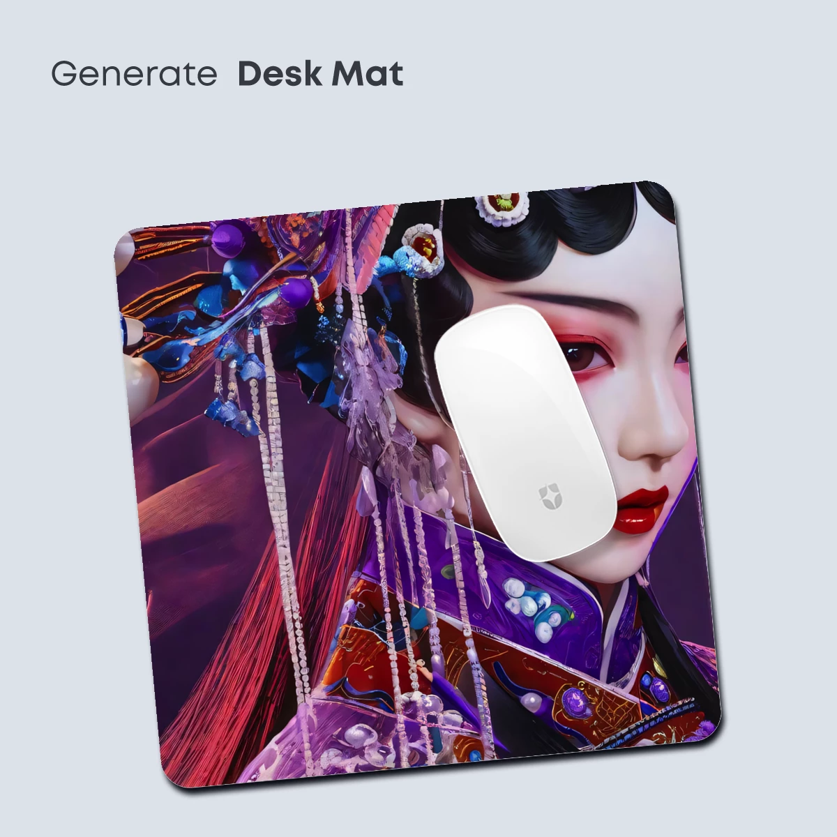 Elegant Purple Opera Muse: A Fusion of Tradition and Fantasy - Image 4