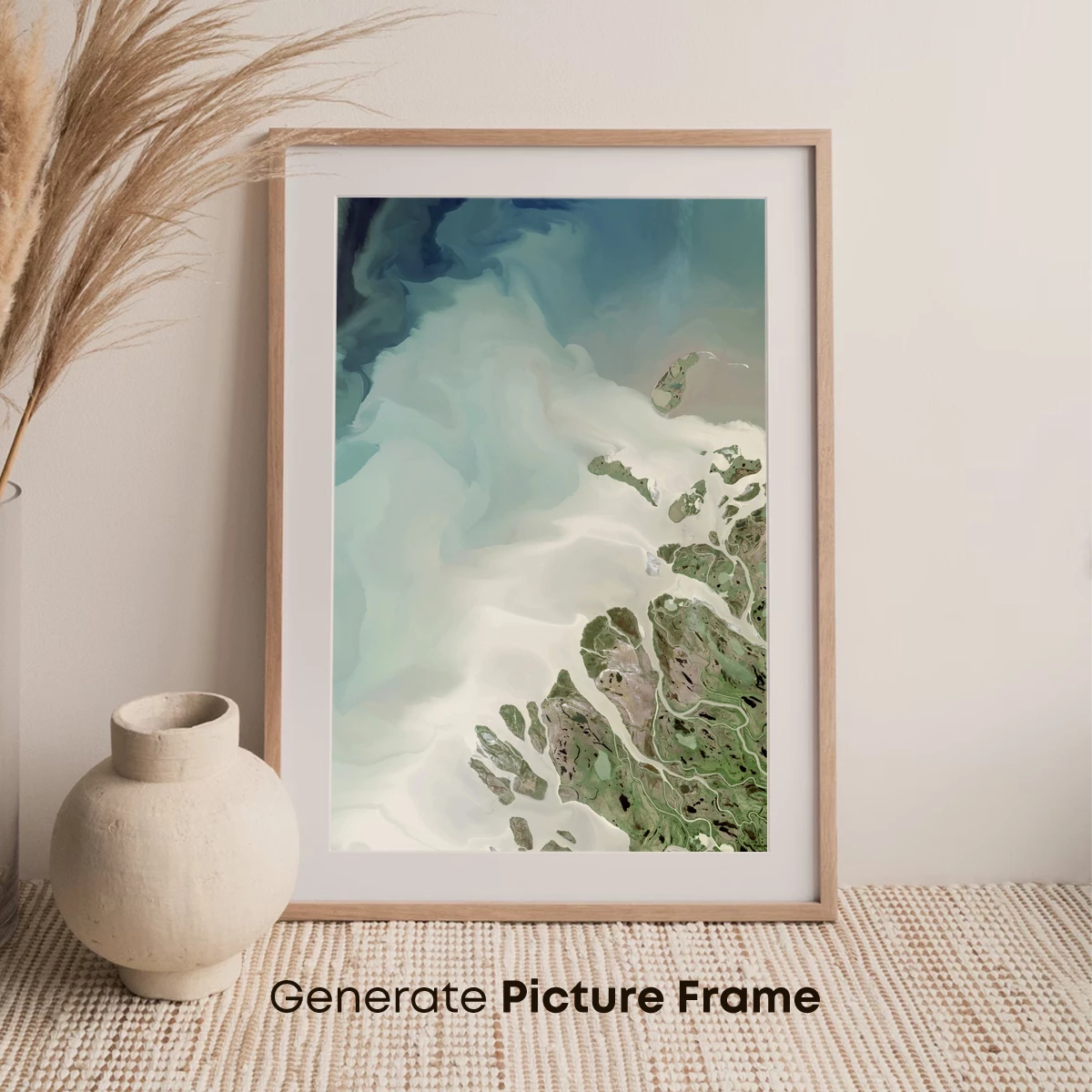 Delta Dreams: Earth's Abstract Waterways - Image 7