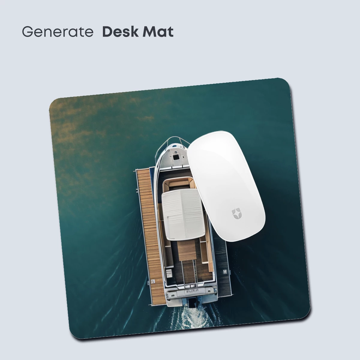 Aerial Serenity: Yacht on Calm Waters - Image 4