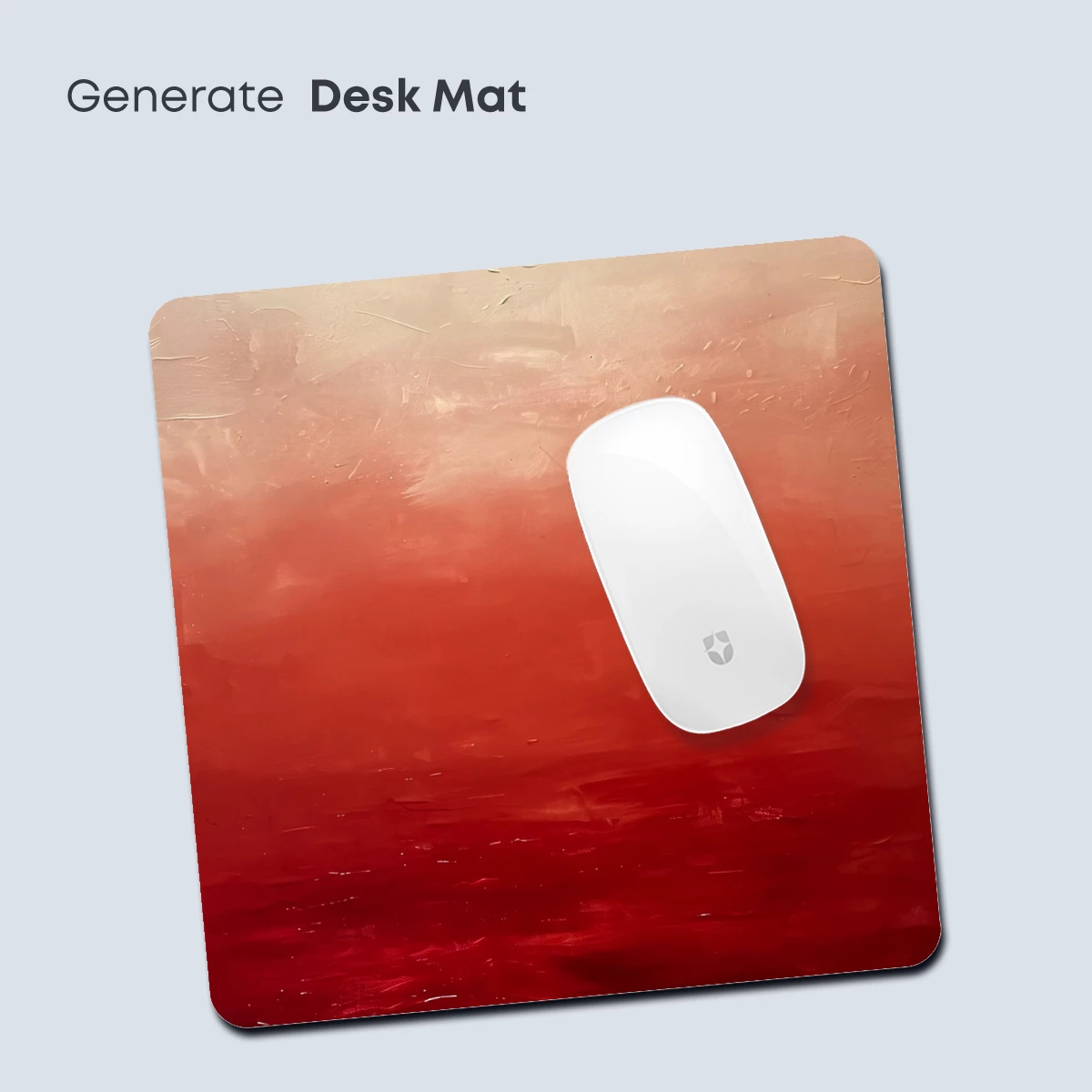 Crimson Horizon: Abstract Ombre Landscape - Image 4