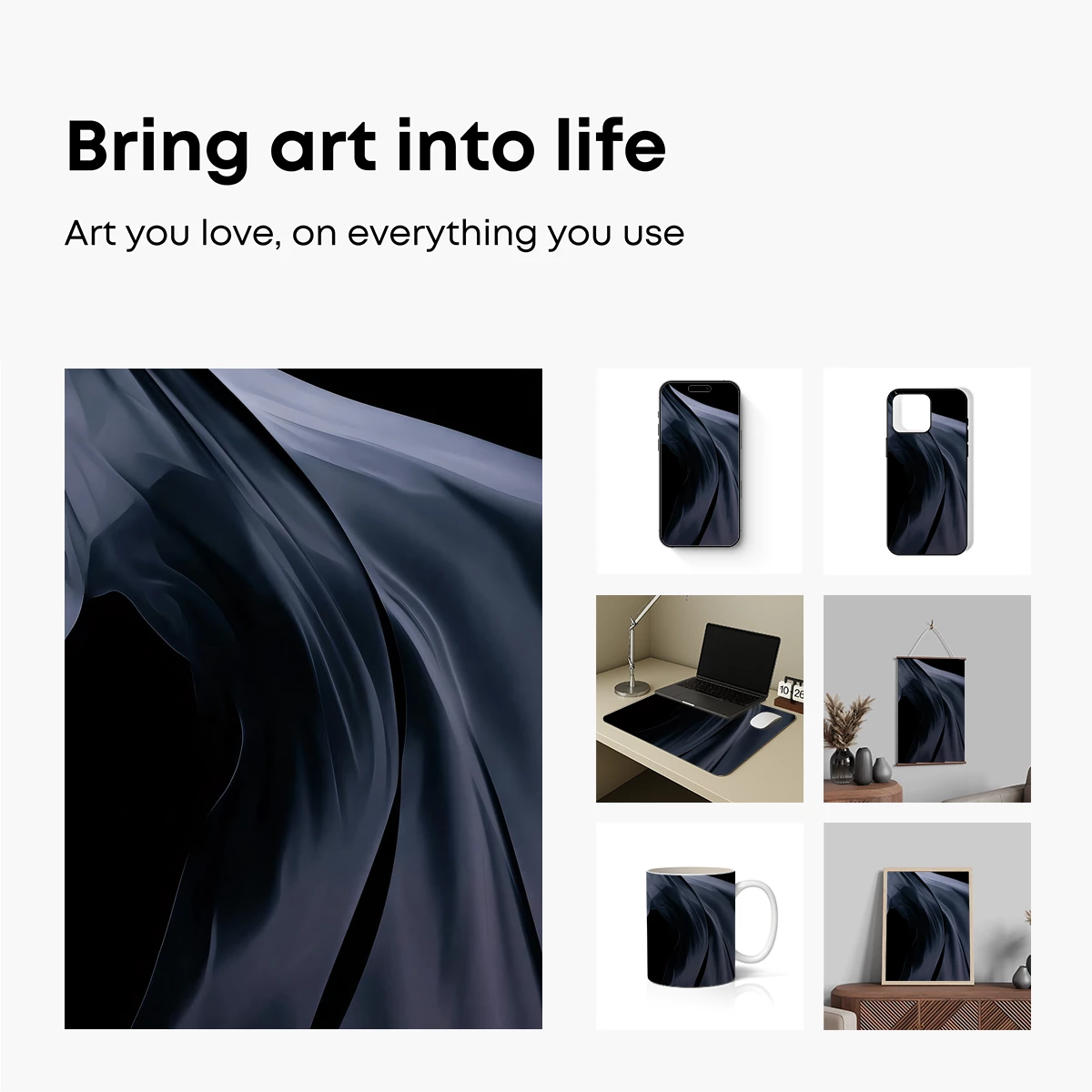 Ethereal Silk Dance: Shadow and Light - Image 2