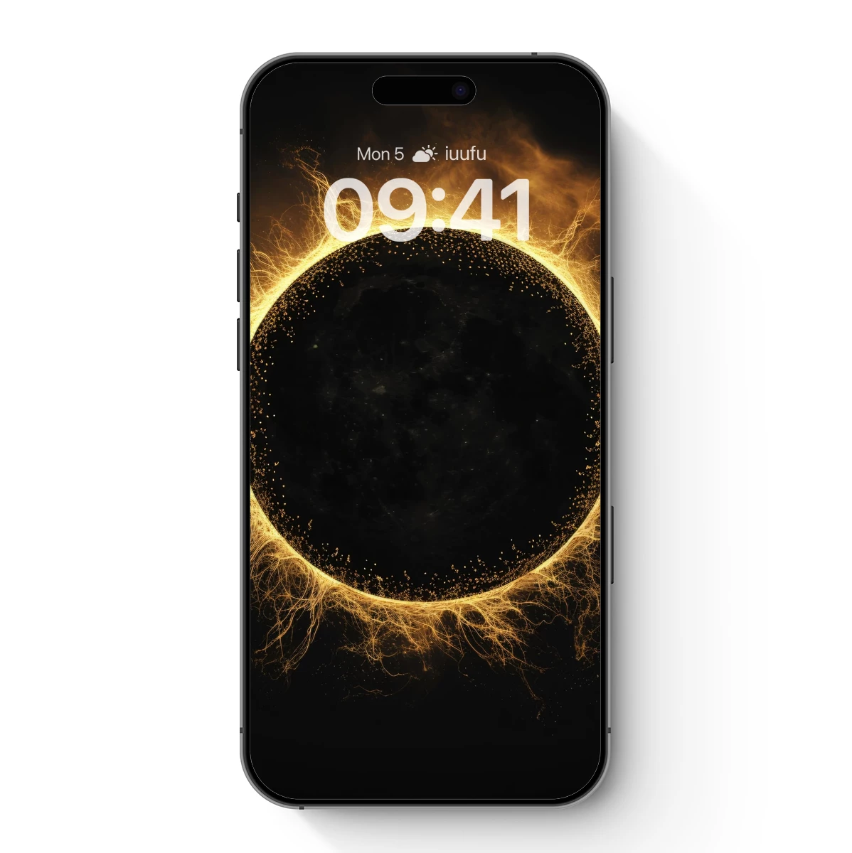 Eclipse of Fire: Celestial Corona Art