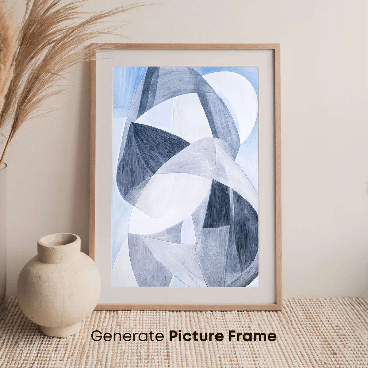 Abstract Elegance in Monochrome Flow - Image 7