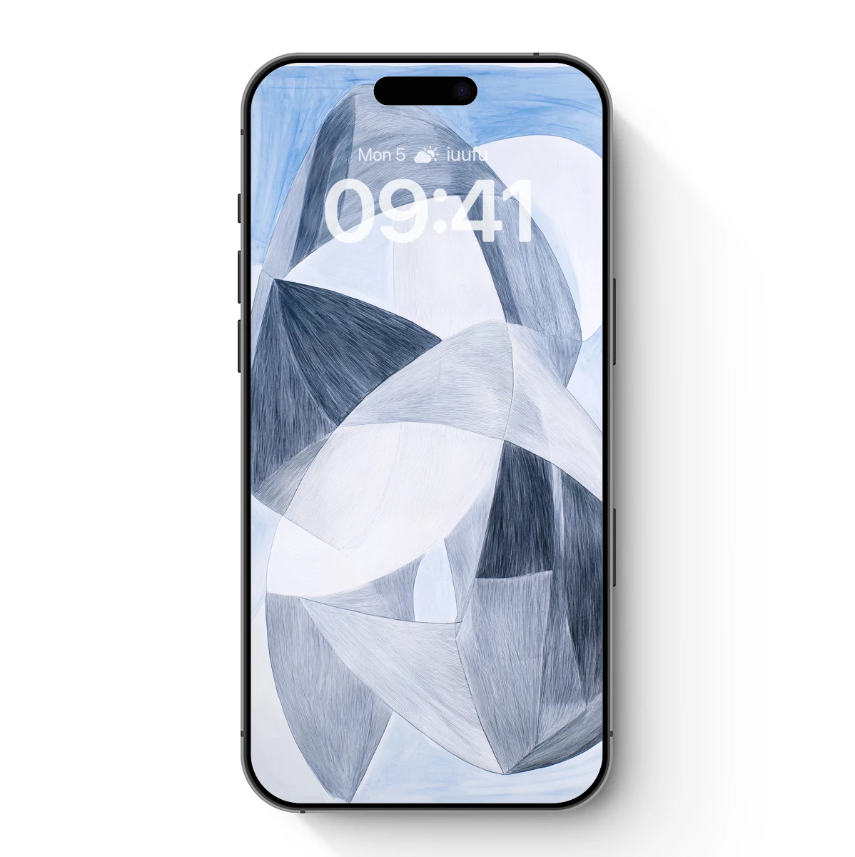 Abstract Elegance in Monochrome Flow