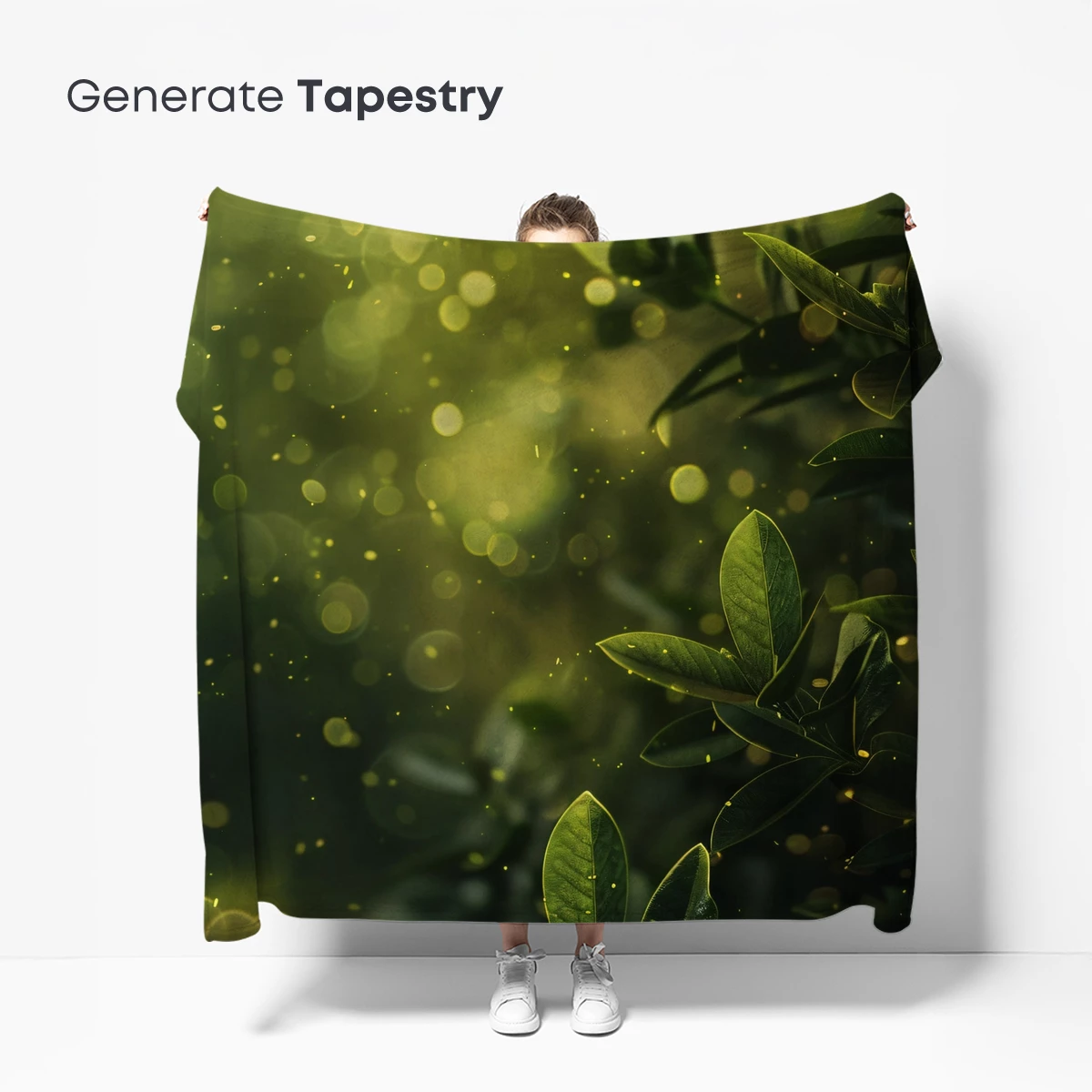 Golden Leaf Whisper: Nature's Bokeh Symphony - Image 5