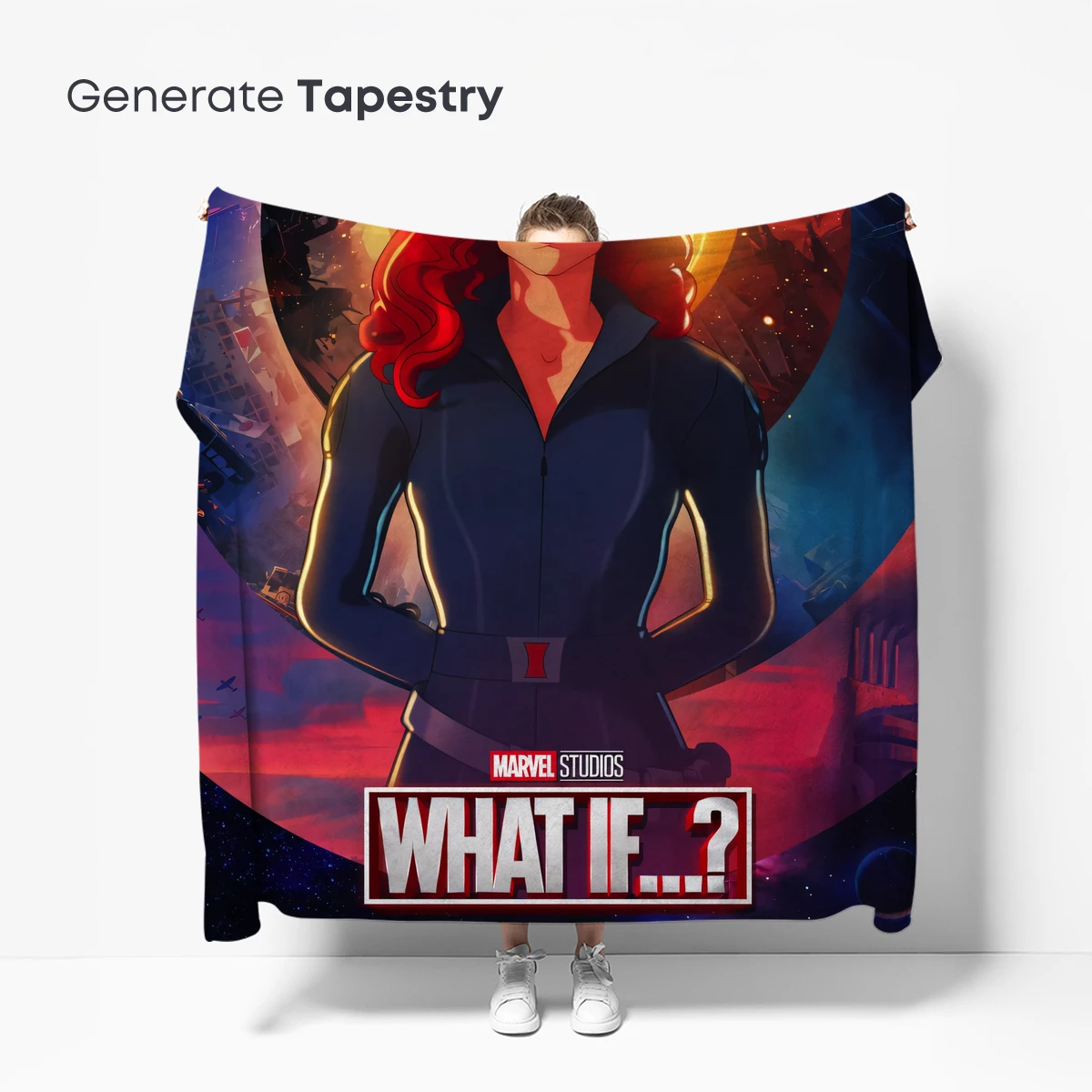 Black Widow in Cosmic Flames: What If...? Marvel Art - Image 5