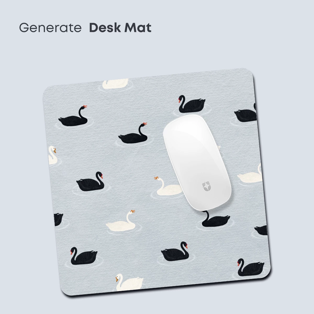 Elegant Swan Symphony: Black and White Harmony - Image 4