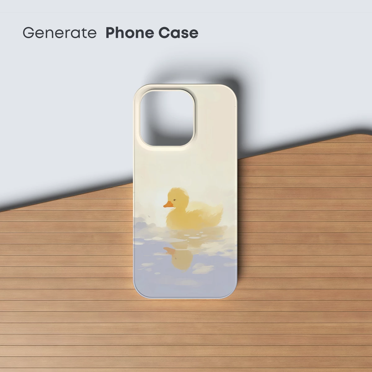 Golden Duckling in Serene Waters - Image 3