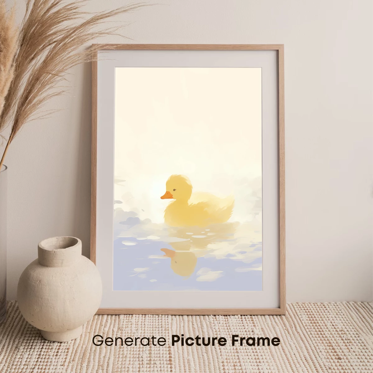 Golden Duckling in Serene Waters - Image 7