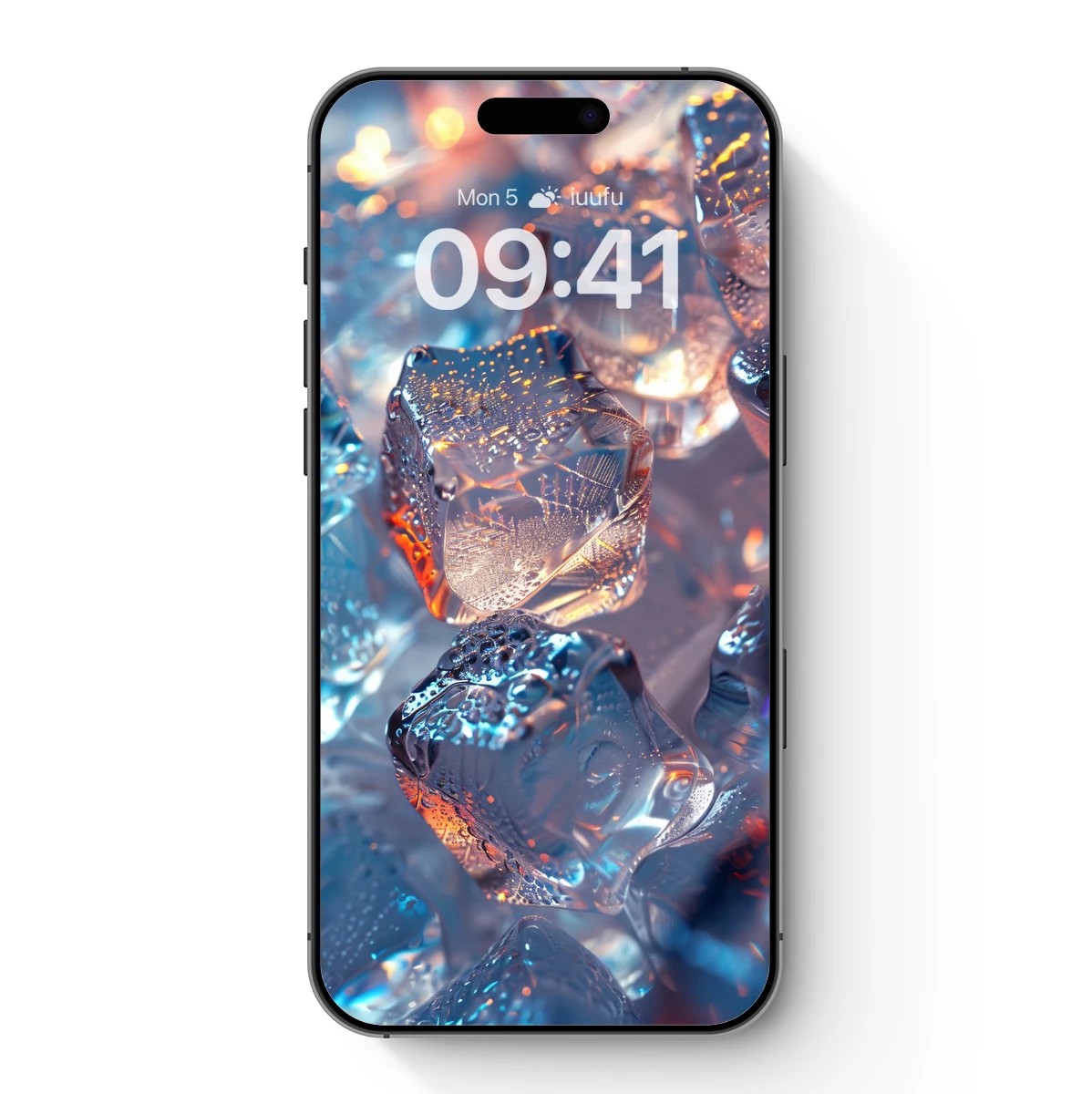 Illuminated Ice Cubes: A Frosty Symphony Illuminated Ice Cubes: A Frosty Symphony